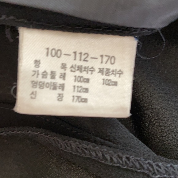 Women’s Black Mixed Material Blazer - Picture 8 of 9